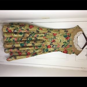 Indian anarkali suit with hand embroidery